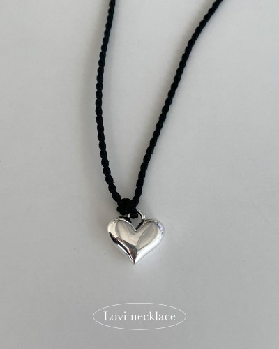 Lovi necklace / 영업일 기준 1-2주 소요 :)